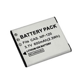 Batterie Lithium-ion pour Casio EXILIM EX-ZS10BK