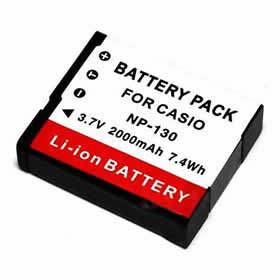 Batterie Lithium-ion pour Casio EXILIM EX-ZR1300BN