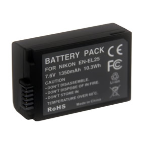 Batterie EN-EL25a pour appareil photo Nikon