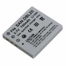 Batterie DB-L20AU pour appareil photo Sanyo
