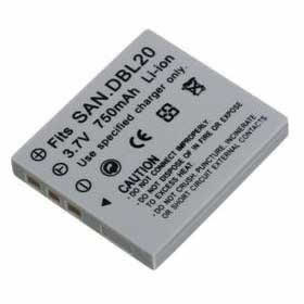 Batterie Lithium-ion pour Sanyo Xacti VPC-E6U