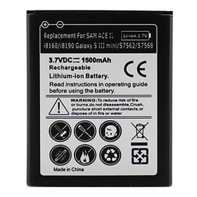 Batterie Lithium-ion pour Samsung S7568