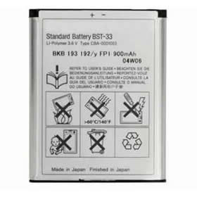 Batterie Lithium-ion pour Sony Ericsson K506